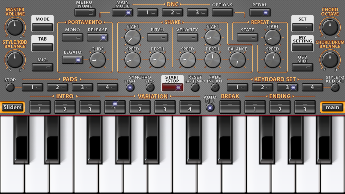 手机电子琴(ORG 2020)