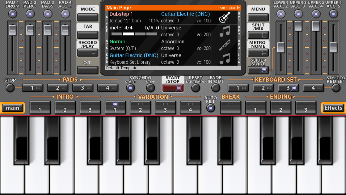 手机电子琴(ORG 2020)