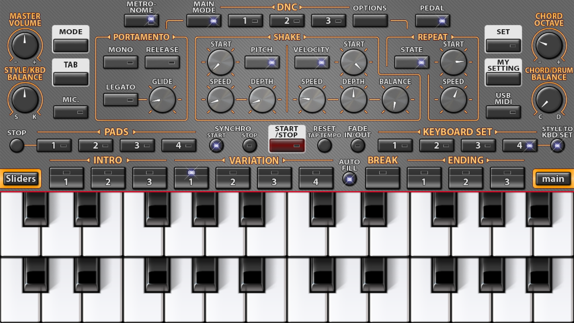 手机电子琴(ORG 2020)