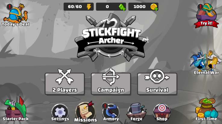 火柴人弓箭手最新版