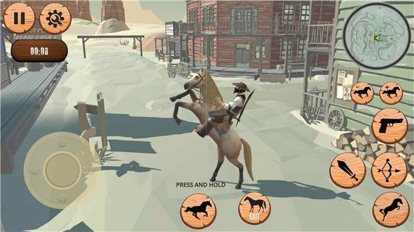 西部牛仔模拟器中文版(Western Horse Simulator)
