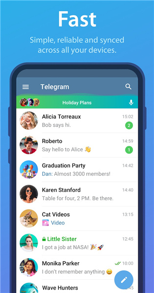 Telegram app