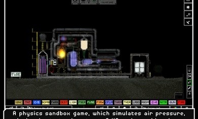 物理沙盒模拟器(The Powder Toy)