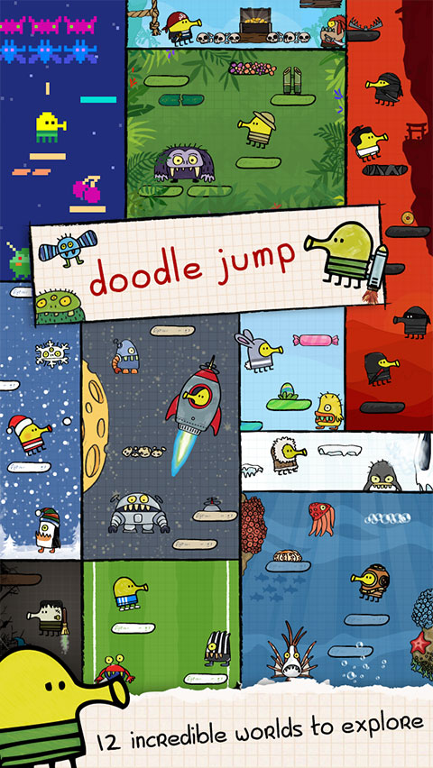 涂鸦跳跃(DoodleJump)