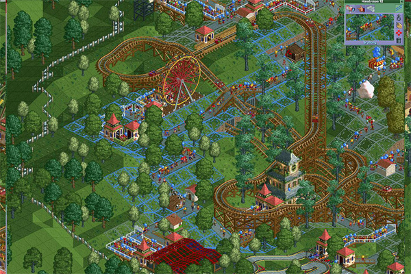 过山车大亨4(RollerCoaster Tycoon)