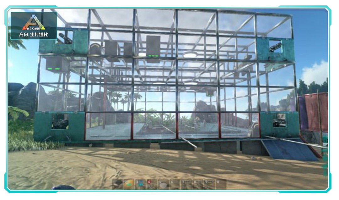 温室顶部无遮挡说明图