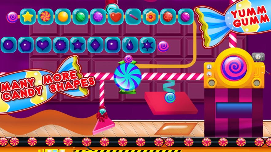 甜蜜糖果泡泡糖厂游戏手机版 v1.0