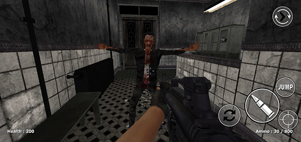 僵尸邪恶杀手6恐怖地堡怪物不攻击版本2