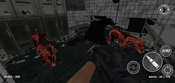 僵尸邪恶杀手6恐怖地堡怪物不攻击