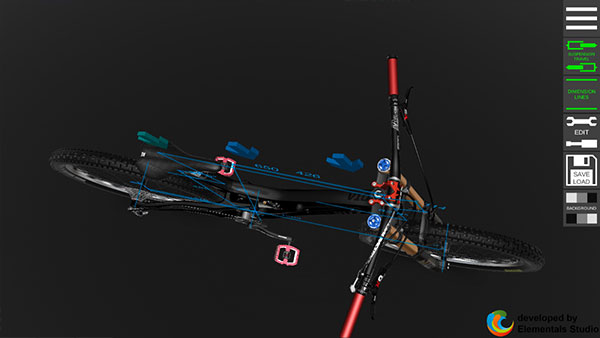 自行车配置器3D图片