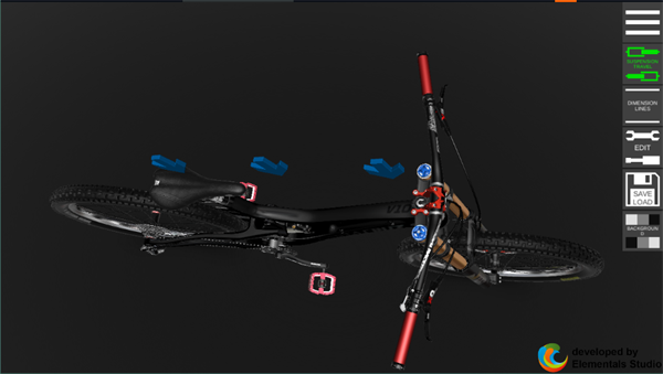 自行车配置器3D图片