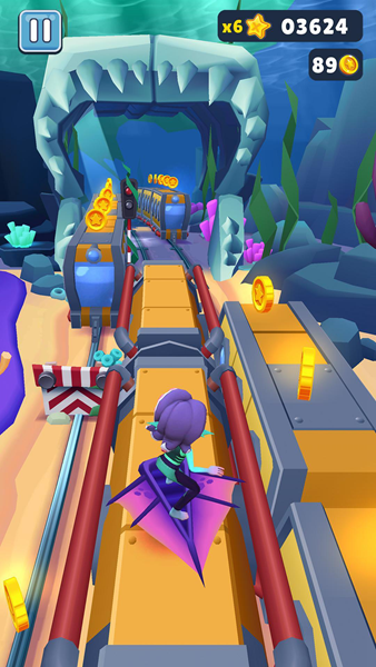 地铁跑酷水之城