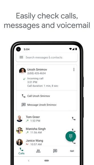 Google Voice app
