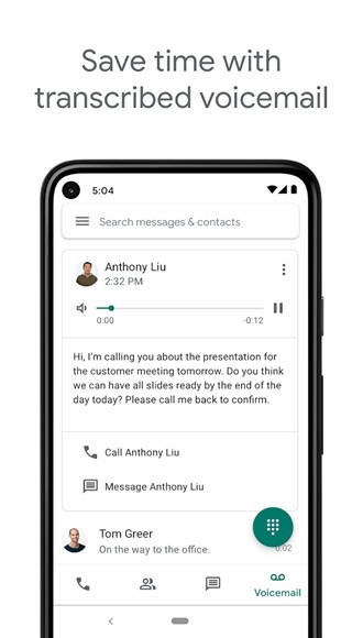 Google Voice app