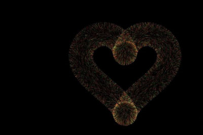 炫彩粒子3d版图片3