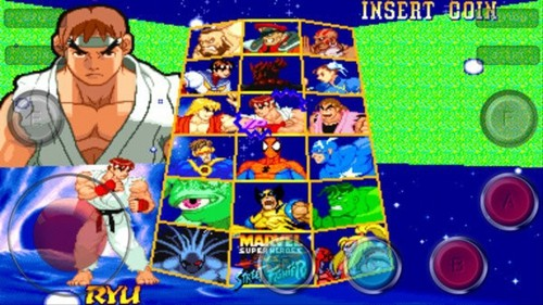 超级漫画英雄对街霸图片2