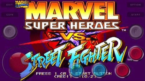 超级漫画英雄对街霸