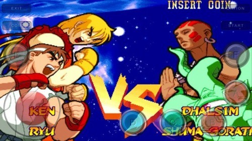 超级漫画英雄对街霸