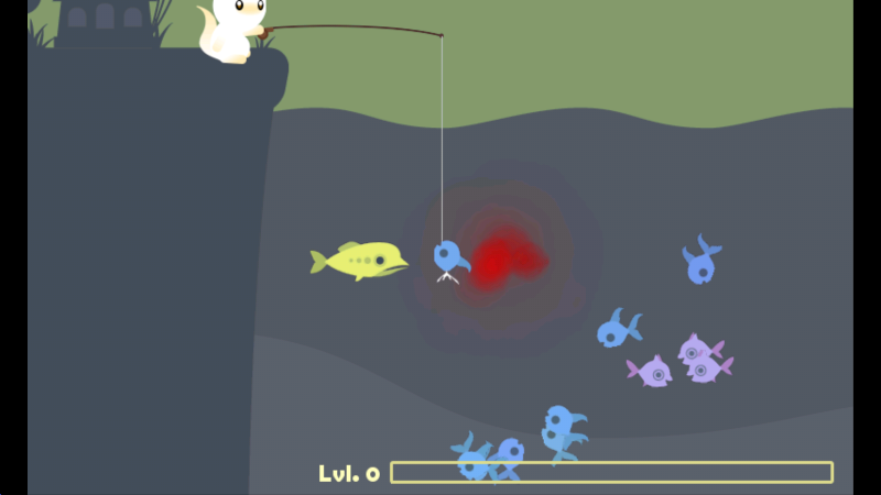 小猫钓鱼Cat Fishing