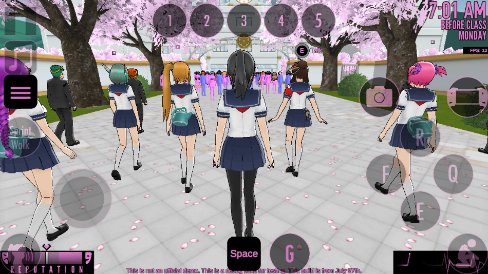 Yandere Simulator Debug Build汉化版下载2024