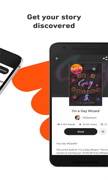 Wattpad app