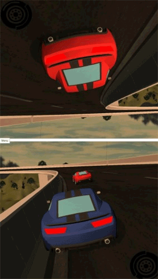 双人赛车3d小游戏