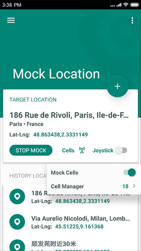 fake location虚拟定位app