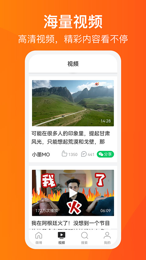新浪微博大字版app