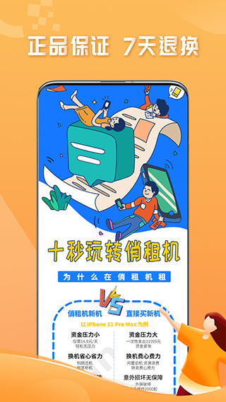 俏租机app